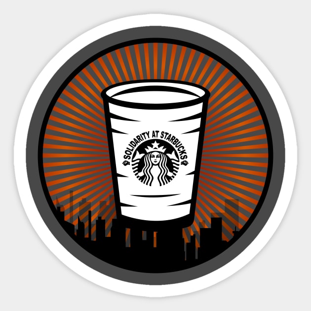 Starbucks Solidarity Sticker by WorldMusicGal